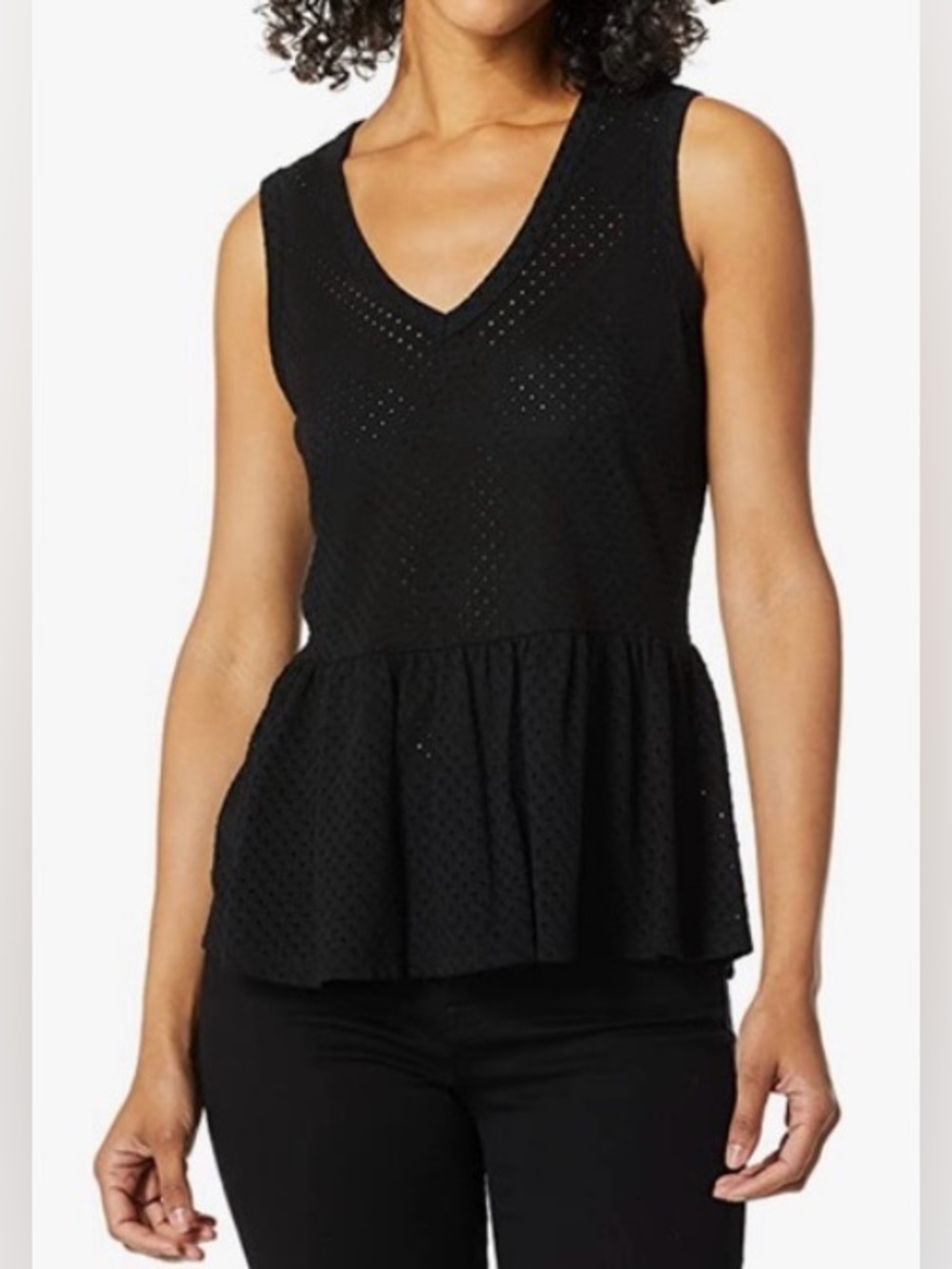 NWT Nanette by Nanette Lepore Sleeveless Peplum Top